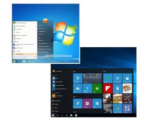 Сравнение windows 7 и windows 10